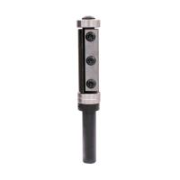 Фреза обгонная DELTA TOOLS верхний + нижний подшипник со сменными ножами (3 винта) DELTA TOOLS D=19x50x118 S=12
