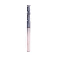 Фреза спиральная DELTA TOOLS двухзаходная с покрытием 75x25xd8 DTT4