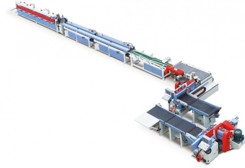Автоматическая линия торцевого сращивания DELTAMACHINERY DW-6000A