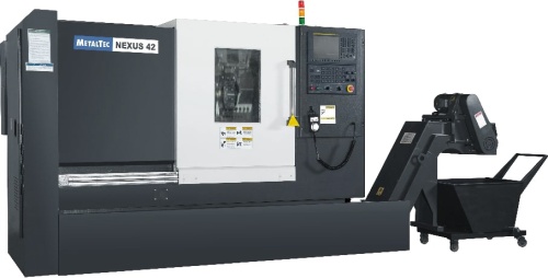 Токарный станок ЧПУ с наклонной станиной METALTEC NEXUS 42M