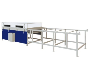 Мембрано-вакуумный пресс DELTAMACHINERY KDM-2500 ОТК с откатным термомодулем