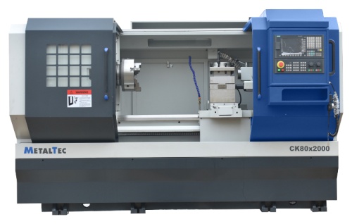 Токарный станок c ЧПУ с прямой станиной MetalTec CK 80x2000 (Стандарт)