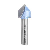 Фреза пазовая DELTA TOOLS D=15.9х15.9х48 S=8  с углом 90° 202.0831